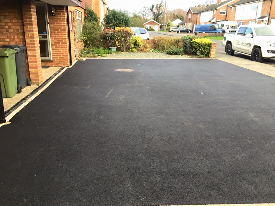 Guildford drive driveway complete