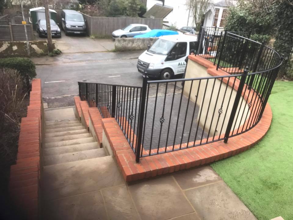 Steep driveway solution in High Wycombe