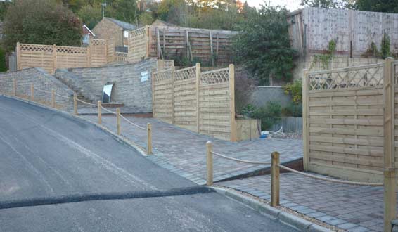 Fencing and block paving in High Wycombe