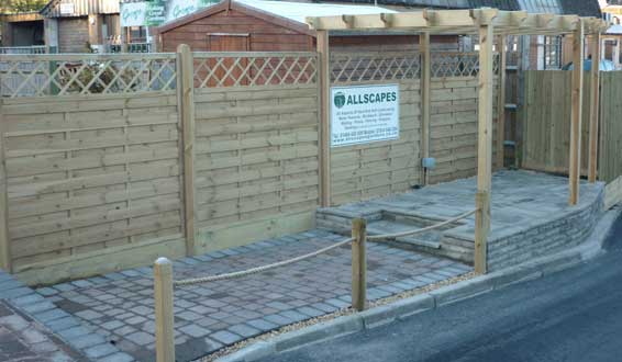 Fencing and block paving in Slough